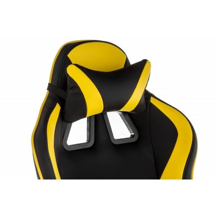 Компьютерное кресло Racer черное / желтое 