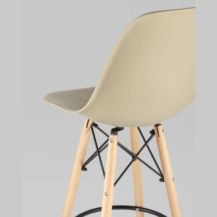 Стул Eames DSW барный бежевый 