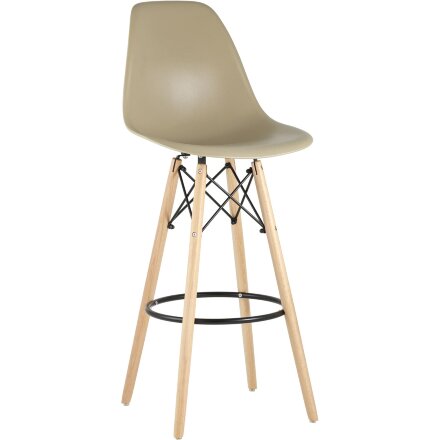 Стул Eames DSW барный бежевый 