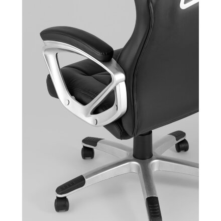Кресло игровое TopChairs Continental черное 