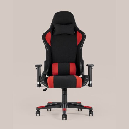 Игровое кресло TopChairs TopChairs Maybach черно-красное геймерское 