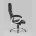 Игровое кресло TopChairs TopChairs Phantom черное геймерское 