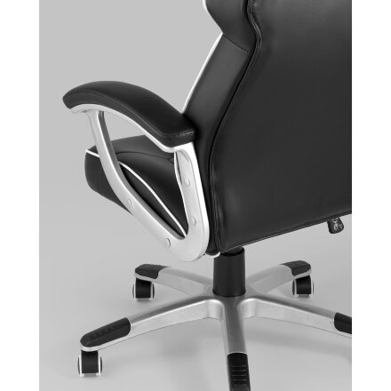 Игровое кресло TopChairs TopChairs Phantom черное геймерское 