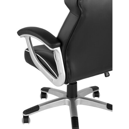 Игровое кресло TopChairs TopChairs Phantom черное геймерское 