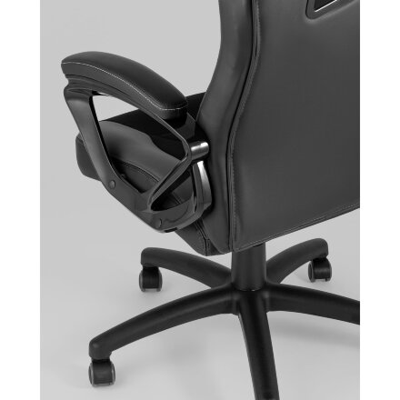 Игровое кресло Stool Group компьютерное TopChairs Skyline серое геймерское 