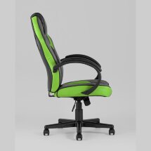Игровое кресло Stool Group компьютерное TopChairs Sprinter зеленое геймерское