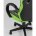 Игровое кресло Stool Group компьютерное TopChairs Sprinter зеленое геймерское 