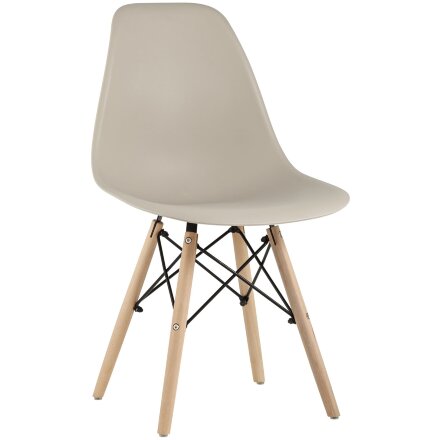 Стул Eames Style DSW бежевый 