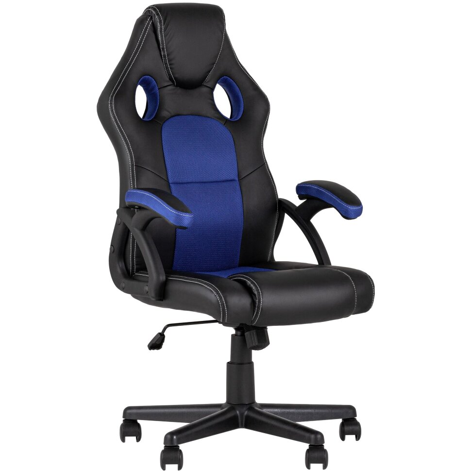 Игровое кресло TopChairs TopChairs Concorde синее геймерское Игровое кресло TopChairs TopChairs Concorde синее геймерское