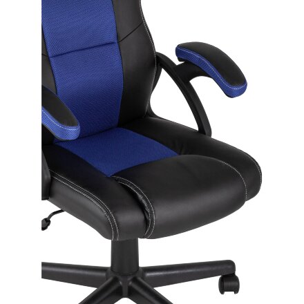 Игровое кресло TopChairs TopChairs Concorde синее геймерское 