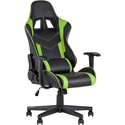 Игровое кресло TopChairs TopChairs Impala зеленое геймерское 