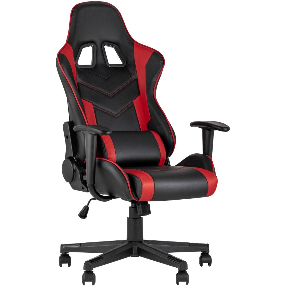 Игровое кресло Stool Group компьютерное TopChairs Impala красное геймерское 
