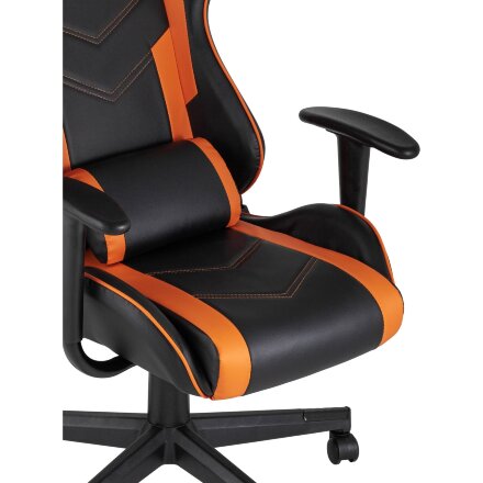 Игровое кресло TopChairs TopChairs Impala оранжевое геймерское 