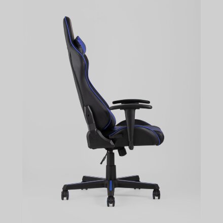 Игровое кресло Stool Group компьютерное TopChairs Camaro синее геймерское 