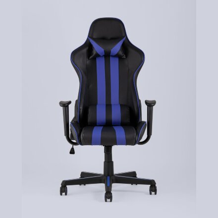 Игровое кресло Stool Group компьютерное TopChairs Camaro синее геймерское 