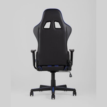 Игровое кресло Stool Group компьютерное TopChairs Camaro синее геймерское 