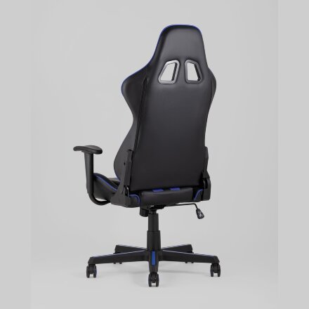 Игровое кресло Stool Group компьютерное TopChairs Camaro синее геймерское 