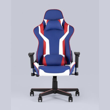 Игровое кресло TopChairs TopChairs Cherokee синее геймерское 