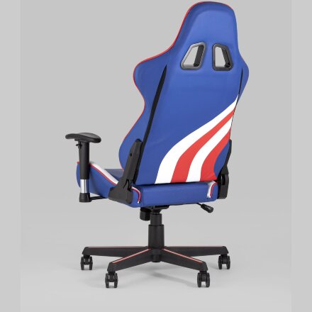 Игровое кресло TopChairs TopChairs Cherokee синее геймерское 