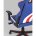 Игровое кресло TopChairs TopChairs Cherokee синее геймерское 