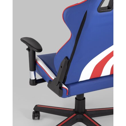 Игровое кресло TopChairs TopChairs Cherokee синее геймерское 