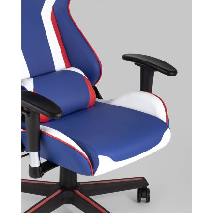 Игровое кресло TopChairs TopChairs Cherokee синее геймерское 