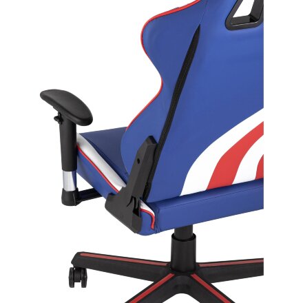 Игровое кресло TopChairs TopChairs Cherokee синее геймерское 