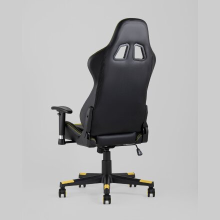 Кресло игровое TopChairs Cayenne желтое 